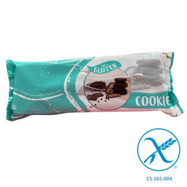 Cookies con baño de cacao